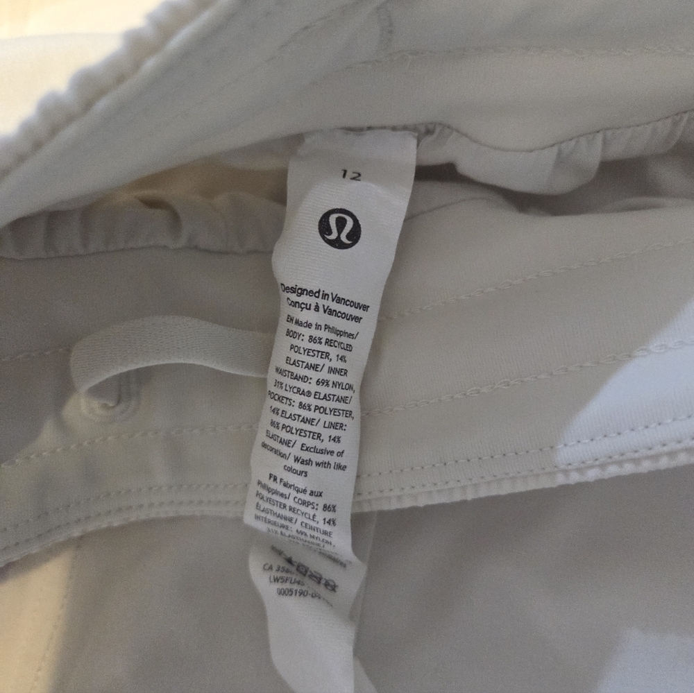 Lululemon Swift Wide Leg Mid Rise Pants In Bone 12 - Picture 5 of 5